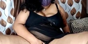 Horny indian bbw Malayalam wife masturbating on cam part 1