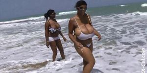 Kristina Milan & Jenny Â€“ Huge Black Tits