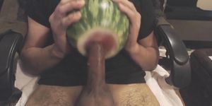 Fucking a Watermelon