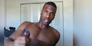 Can I BUST my BLACK Dick down your throat (Heavy load)