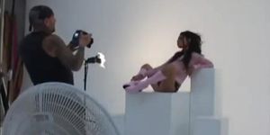 Erotic Sexy Model is posing for the camera