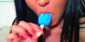 Webcams Girl Fucks Ass With Lollipop (Ice Cold)
