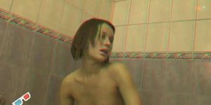 סרטי PORN 3D - אוננות באמבטיה