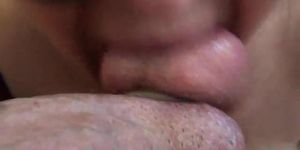 balls massage with mouth