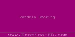 EROTICA-HD - Vendula Smoking in Sexy Panties!