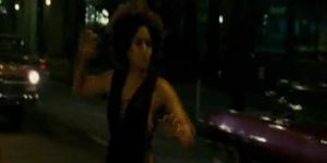 Geen geluid: Celeb Halle Berry naakt met grote borsten zwart ebbenhout