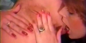 THE CLASSIC PORN - Finger and tongue fuck for lesbian