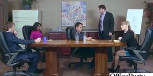 (Priya Price) Naughty Slut Big Boobs Girl Get Nailed In Office Vid-28
