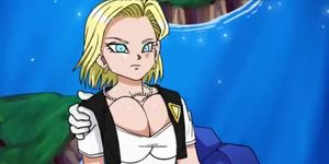 Rescuing Android 18 - Hentai Animated Video