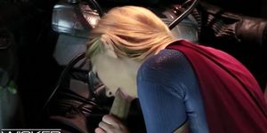 WickedParodies - Supergirl Seduces Braniac Into Anal Sex.