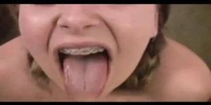 Cute Chunky Teen Plumper w/ braces fucks some guy. Including Anal.