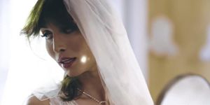 Gosh this tranny bride Korra Del Rio is gorgeous (Lola Fae)