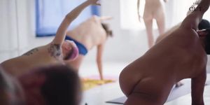 Yoga naked