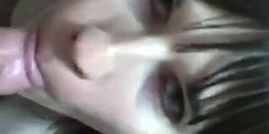 Hot White Shemale Sucking POV (amateur )