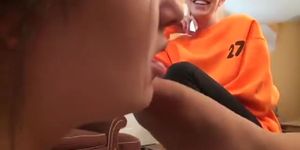 Prisoner pays her back with said fetish humiliation