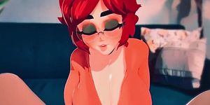 3d _ hentai_Red hair_sexy