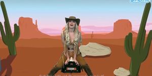 Camsoda   Teen cowgirl rides sybian sex machine