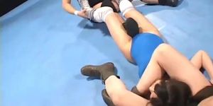 Japan tag team sex wrestle