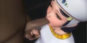 3D anime movie with creampie sex scene