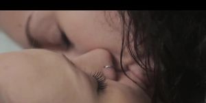Aiko Bell and Blue Angel - lesbian - blonde - brunette - face sitting - lingerie - masturbation - sixty-nine - SA - Flash