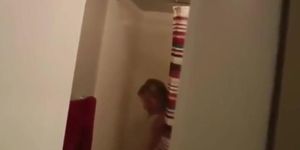 Step Son Tricking Mommy In The Shower