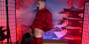 Mulan-princess-controlled-cocked-by-her-master-amateur-boxxx