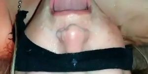 Bound And Blinfolded Cum All Over Her
