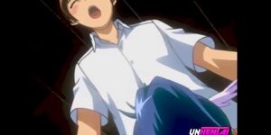 18 year old boy fucks MILF like crazy (Uncensored) - Animated