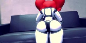 FNaF Porn 3D - Circus Baby fucked