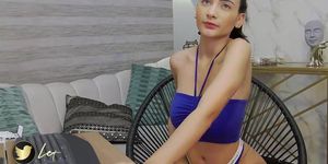 LetiziaFulkers1 all in blue, going anal and titfuck