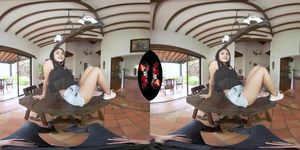 VRLatina - Cute Latin Teen With Big Ass Pounding - Virtual Reality (Gaby Gomes)