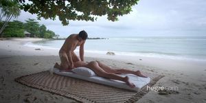 Erotic Beach Massage