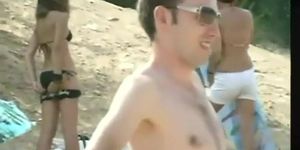 REAL Voyeur hidden beach Girls with gorgeous nude boobs ass