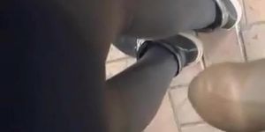 Encoxada hanging precum (cumshot)