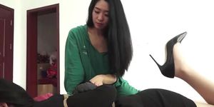 Chinese lesbian foot fetish