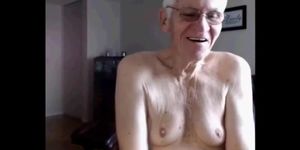 grandpa strips off