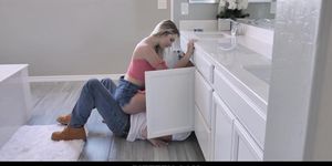 Hot Teen Wants To Be Filled By The Plumber (Kenna James)