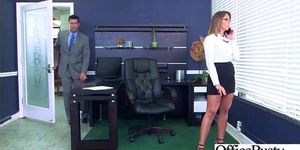Rough Sex Tape In Office With Big Round Tits Sexy Girl (Layla London) Video-18