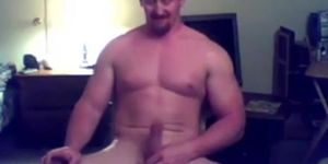Str8 Ginger Muscle Stud Jerks Off  Cums  Webcam  - Exipor