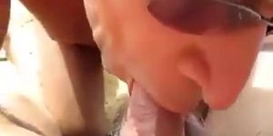 Beach Blowjob