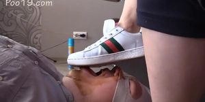 shoe licking