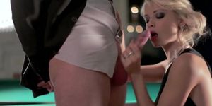 FELLUCIA BLOW - Blondes Have More Cum With Cumshot  Fun Cock Blow