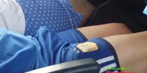 Str8 bulge in bus part 1 (amateur )