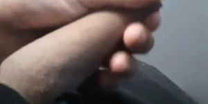 Busting a nut behind a latina on bus