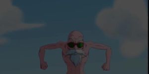 Roshi having fun