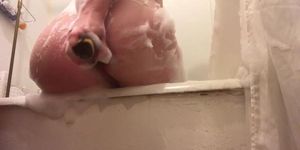 hot girl pawg bath toy ass