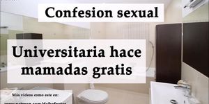 Spanish audio confesion: Mamadas Por Vicio.