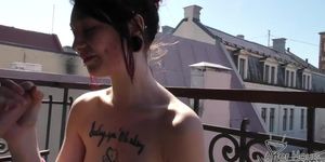 andy teen all tatted up at my new flat sucking and facial