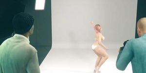 3D girl DANCE