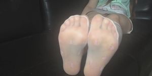 rina foxxy pantyhose feet 5